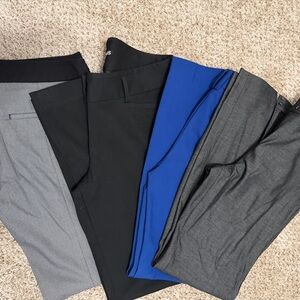 Elegant women’s Suit Pants Collection - Black, Blue, and Gray